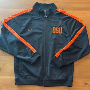 Nike OSU Black and Orange Varsity Jacket